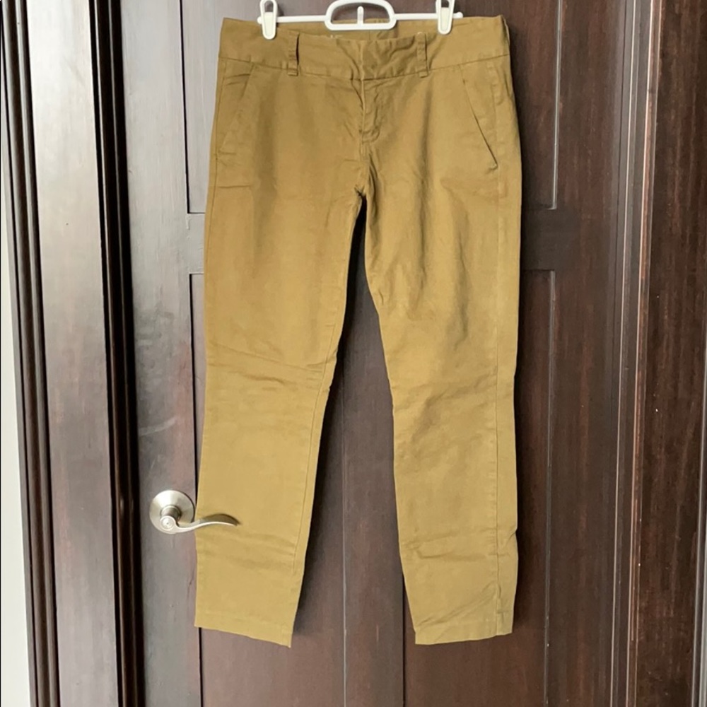 J CREW Andie Ankle Chino Pants